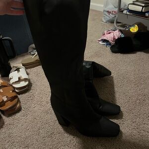 Public Desire Black Heeled Boots